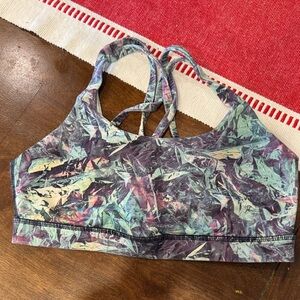 Vintage lululemon athletica Abstract Print Energy Bra